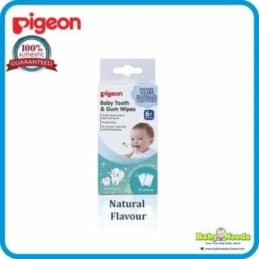 Pigeon Baby Tooth & Gum Wipes (20pcs/box) - Image 2