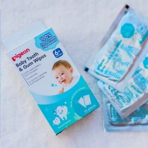 Pigeon Baby Tooth & Gum Wipes (20pcs/box) - Image 7