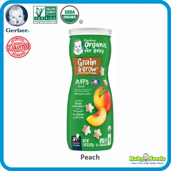 Gerber Organic Grain Snack Puff (Apple/Cranberry Orange/Fig Berry) - Image 3
