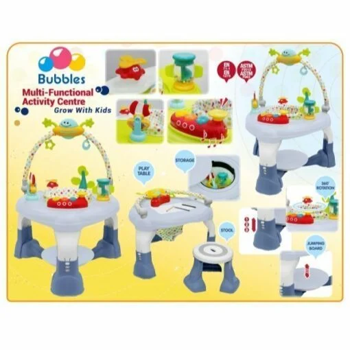 Bubbles Spin & Jump Multi Function Activity Center - Image 9