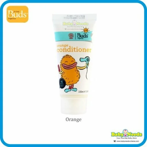 Buds Organic Conditioner for Kid 100ml (Orange/Lavender) - Image 3