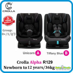 Crolla Alpha R129 Convertible Baby Car Seat