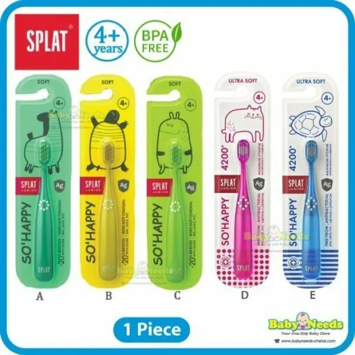 Splat So Happy Innovative Kids Toothbrush