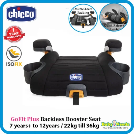 Chicco GoFit Plus Backless Booster Car Seat