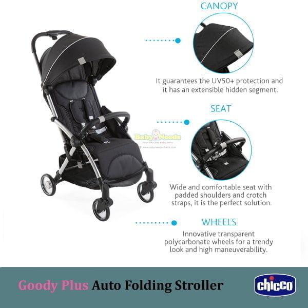 chicco goody plus auto fold compact stroller baby needs online store malaysia