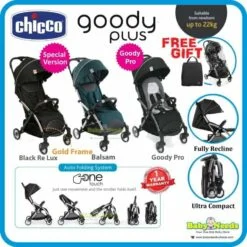 Chicco Goody Plus/Pro Auto Fold Compact Stroller