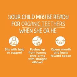 Alternative view of Happy Baby Gentle Teethers Organic Baby Teething Wafers