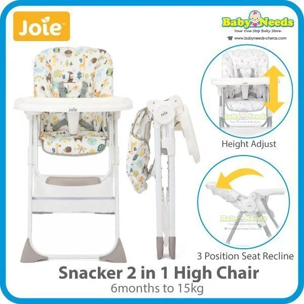 Joie Snacker 2-in-1 Baby High Chair