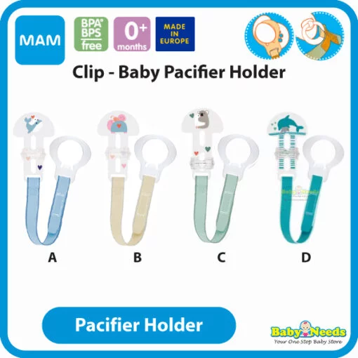 MAM Clip Baby Pacifier Holder (Single)