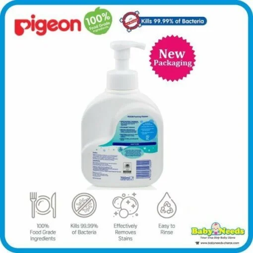 Pigeon Bottle Liquid Cleanser 700ml ( Foam Type ) - Image 2