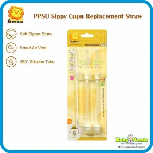 Simba PPSU Sippy Cup Replacement Straw (2pcs)