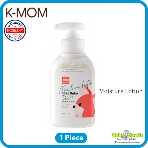 K-Mom First Baby Moisture Cream/Moisture Lotion/Gel Lotion/Moisture 2in1 Hair & Body Wash - Image 2