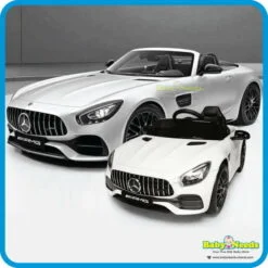 Alternative view of Mercedes Benz AMG GT Kids Battery Operated Electric Ride On Car