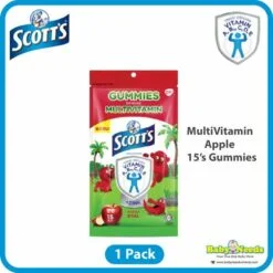Alternative view of Scott's DHA/ Vitamin C/Multivitamin Chewable Gummies Assorted (60's Per Bottle/15's Pack)