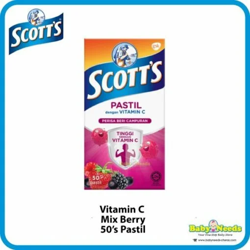 Scott's DHA/ Vitamin C/Multivitamin Chewable Gummies Assorted (60's Per Bottle/15's Pack) - Image 6