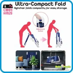 Alternative view of Coby Divo Multi-functional Baby Dining High Chair