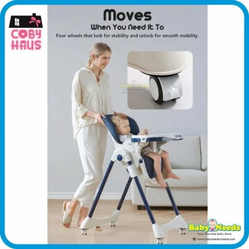 Coby Divo Multi-functional Baby Dining High Chair - Image 6