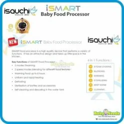 Isa Uchi I-Smart Steam and Blend Baby Food Processor - Image 2
