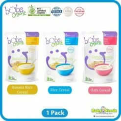 Alternative view of Bubs Organic Baby Cereal/ Porridge/Toothy Rusks