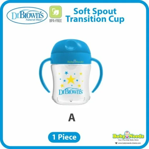 Dr Brown's Soft Spout Transition Cup 180ml/6oz - Image 3
