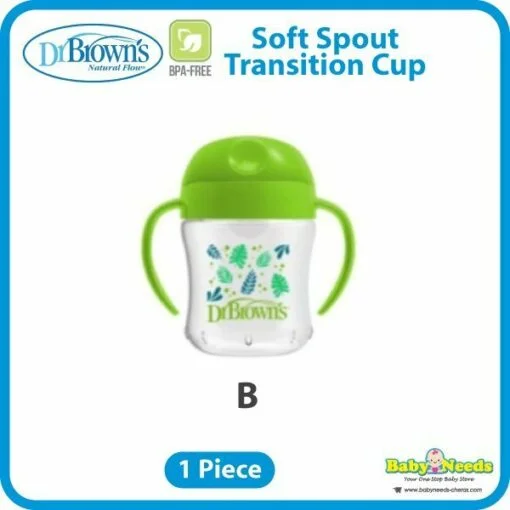 Dr Brown's Soft Spout Transition Cup 180ml/6oz - Image 4