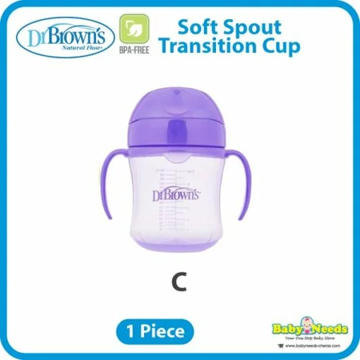 Dr Brown's Soft Spout Transition Cup 180ml/6oz - Image 5