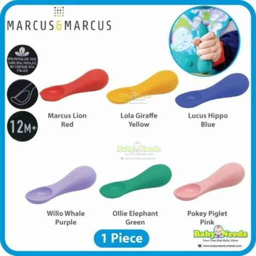 Marcus & Marcus Baby Palm Grasp Self Feeding Spoon