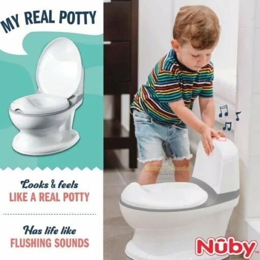 Nuby My Real Potty Mini Size kids Toilet - Image 2