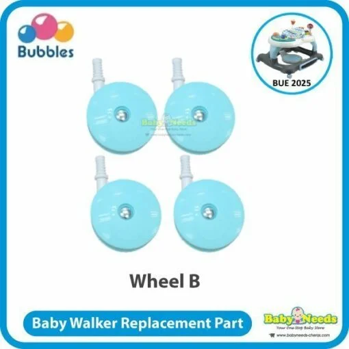 Bubbles 3 in 1 /5 in 1 Baby Walker Wheel/ Replacement Cushion - Image 3