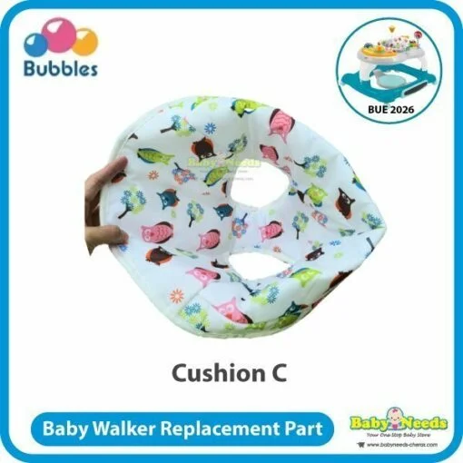 Bubbles 3 in 1 /5 in 1 Baby Walker Wheel/ Replacement Cushion - Image 7