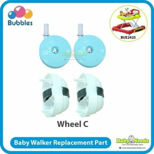 Bubbles 3 in 1 /5 in 1 Baby Walker Wheel/ Replacement Cushion - Image 4