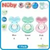 Nuby Comfort Silicone Baby Teether EEZ with Case