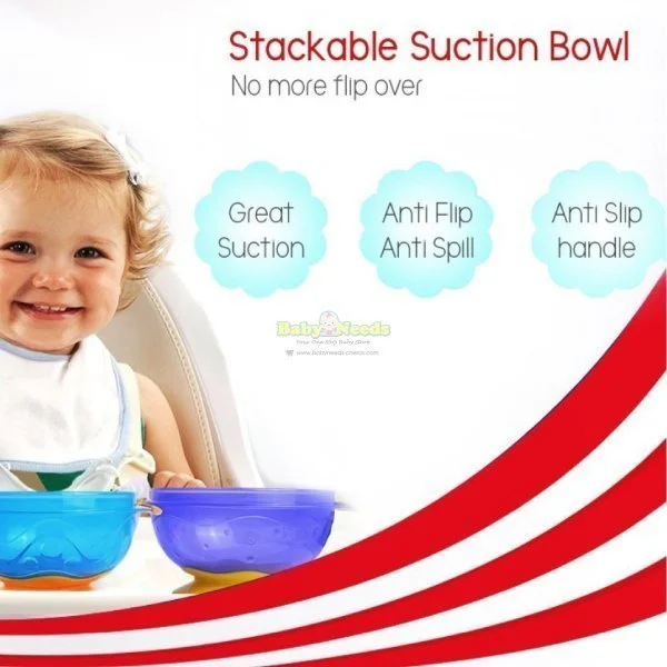 Nuby Stackable Suction Bowls - Image 4
