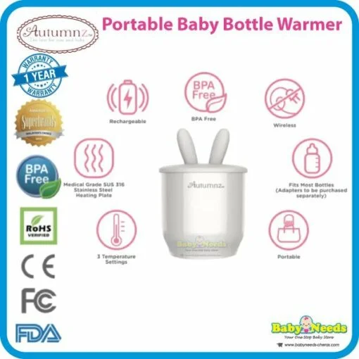 Autumnz Portable Baby Bottle Warmer - Image 4
