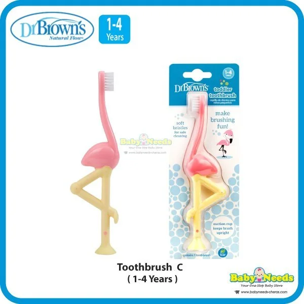 Dr Brown's Natural Baby Toothbrush/Toothpaste Fluoride-Free - Image 6