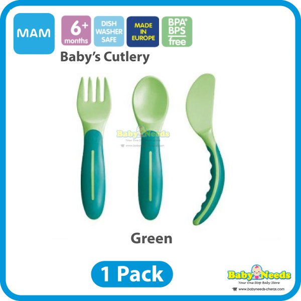 MAM Baby's Fork & Spoon set 