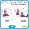 Autumnz Lacy Deluxe Disposable Breastpads