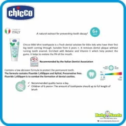 Alternative view of Chicco Baby Toothpaste/Baby Toothbrush