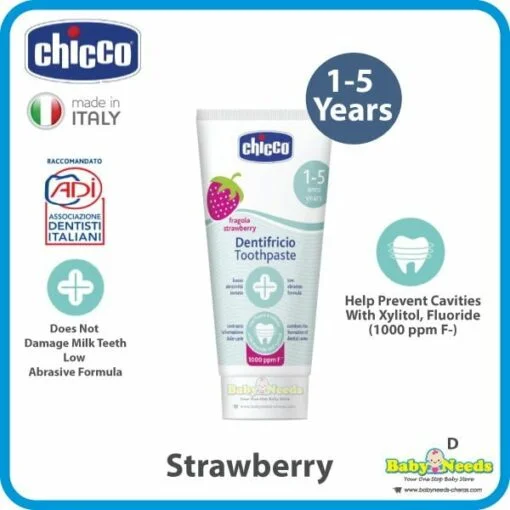 Chicco Baby Toothpaste/Baby Toothbrush - Image 7