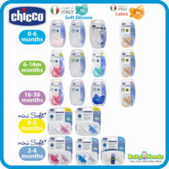 Chicco Physio Soft Silicone/Latex /Mini Soft Baby Soother Pacifier/Mini Soft