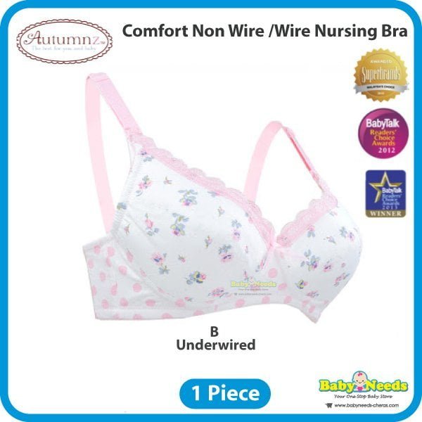 Autumnz Comfort No Underwired/Underwired Nursing/Maternity Bra - Baby Needs  Online Store Malaysia