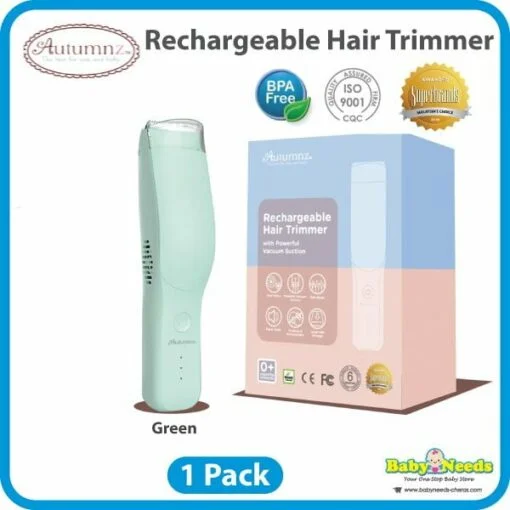 Autumnz Rechargeable Hair Trimmer with Powerful Vacuum Suction - Image 2