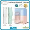 Autumnz Rechargeable Hair Trimmer with Powerful Vacuum Suction