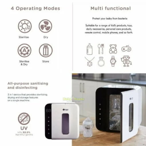 Tommee Tippee UV Steriliser And Dryer - Image 9