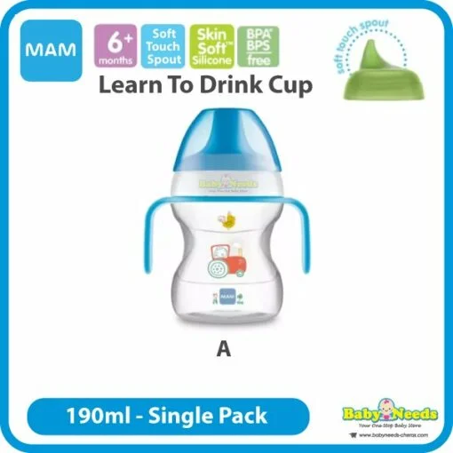 MAM Learn To Drink Cup 190ml - Image 4