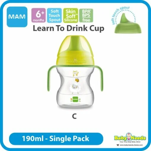MAM Learn To Drink Cup 190ml - Image 6