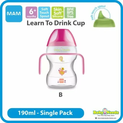 MAM Learn To Drink Cup 190ml - Image 5