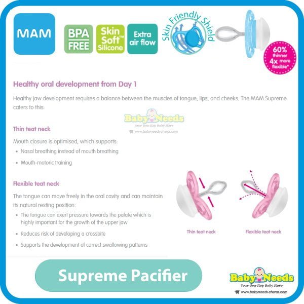 MAM Perfect Night pacifier silicone 6-16 months buy online