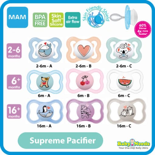 MAM Supreme Pacifier (Single)