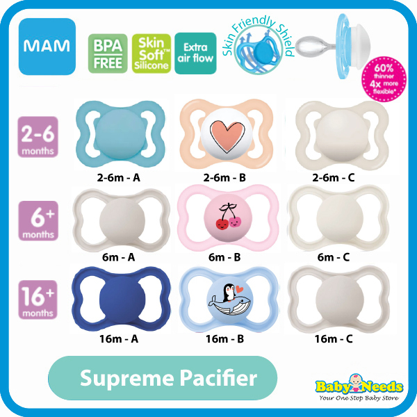 MAM Supreme Pacifier (Single)